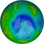 Antarctic Ozone 2015-08-26